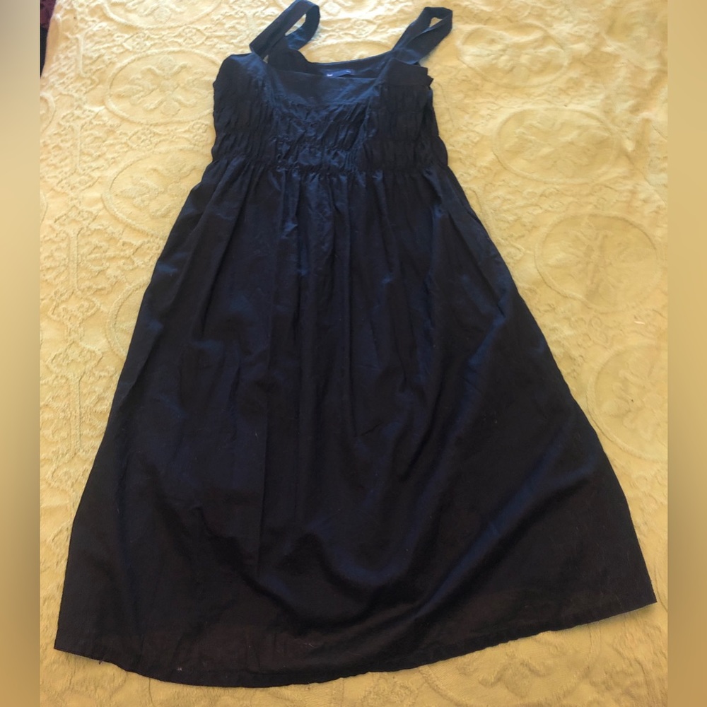 Gap black cotton sundress. Size 6. - Picture 4 of 4